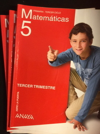 Medium matematicas 5  primaria abre la puerta trimestres anaya el giralibro