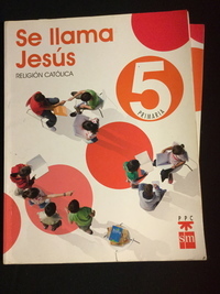 Medium se llama jesus 5  primaria   el libro de jesus sm el giralibro