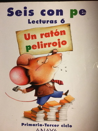 Medium seis con pe un raton pelirrojo lectura 2  ciclo primaria anaya el giralibro